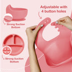 Silicone Baby Feeding Set- 11 piece