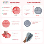 Silicone Baby Feeding Set- 11 piece
