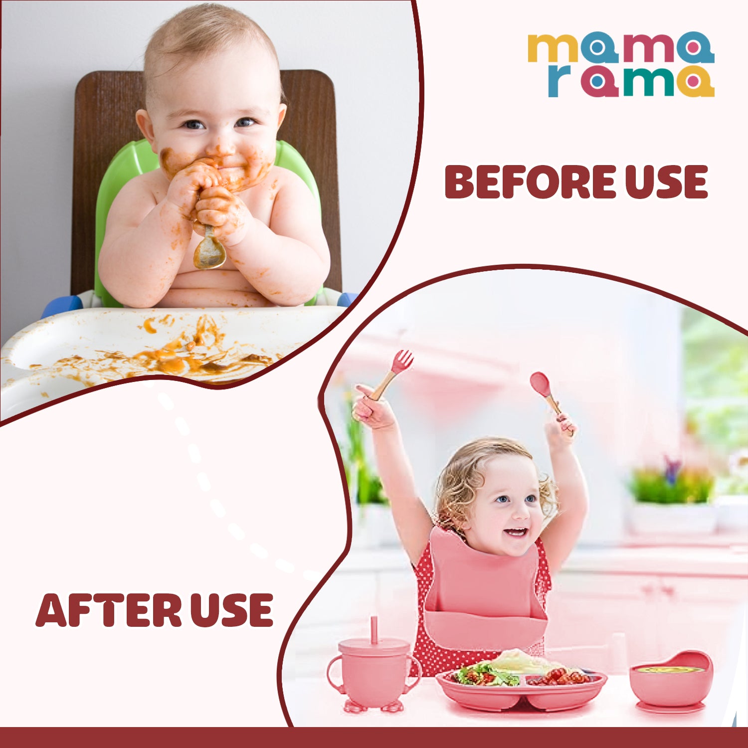Silicone Baby Feeding Set- 11 piece