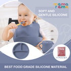 Silicone Baby Feeding Set- 11 piece