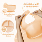 Silicone Baby Feeding Set- 11 piece