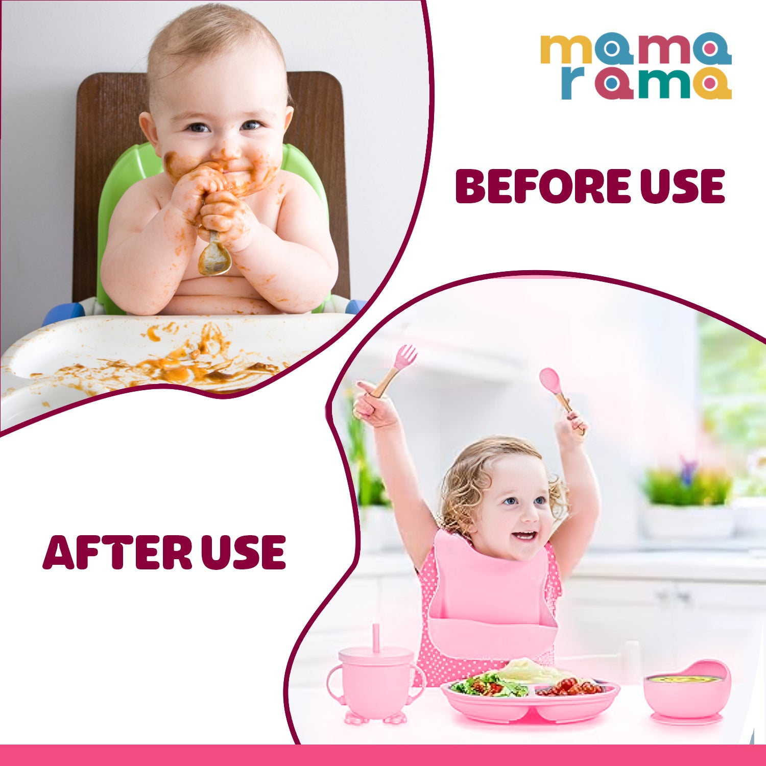 Silicone Baby Feeding Set- 11 piece