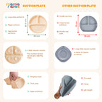 Silicone Baby Feeding Set- 11 piece