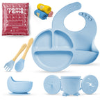 Silicone Baby Feeding Set- 11 piece