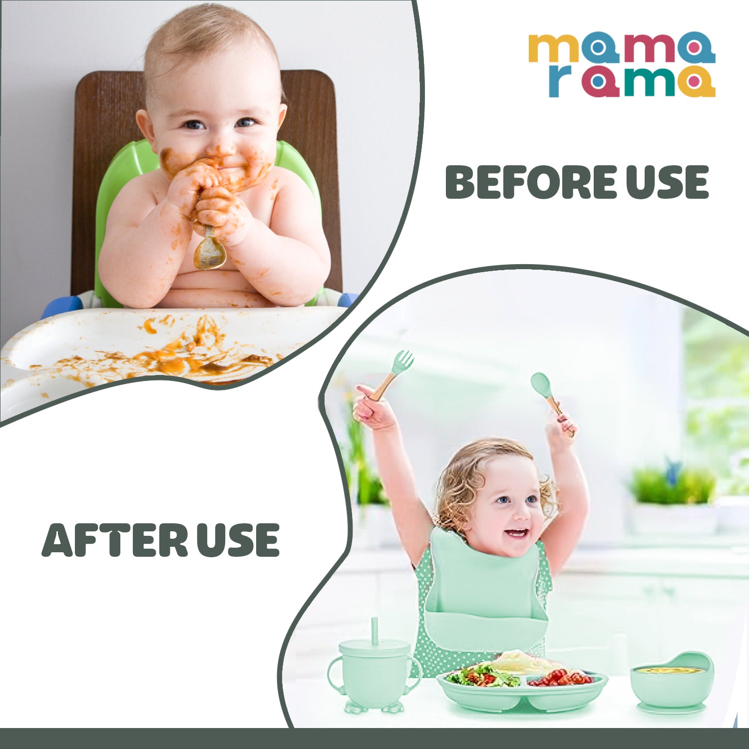 Silicone Baby Feeding Set- 11 piece