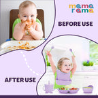 Silicone Baby Feeding Set- 11 piece