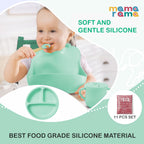 Silicone Baby Feeding Set- 11 piece