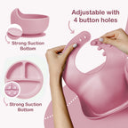 Silicone Baby Feeding Set- 11 piece