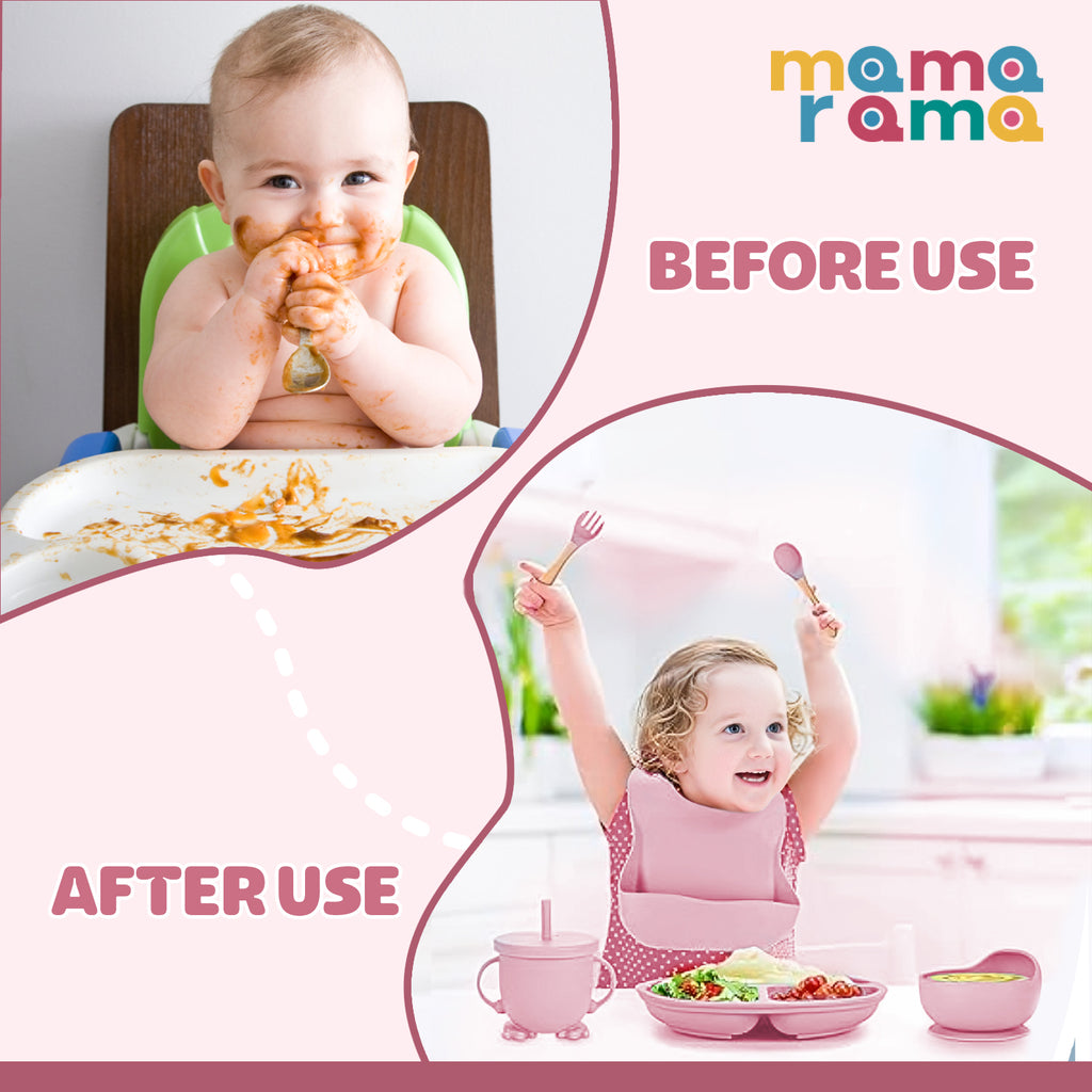 Silicone Baby Feeding Set- 11 piece