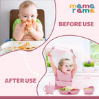 Silicone Baby Feeding Set- 11 piece