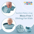 Silicone Baby Feeding Set- 11 piece